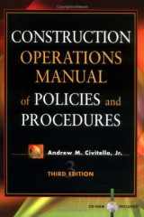 Construction Operations Manual of Policies and Procedures cover image