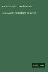 Miss Zaeo - monólogo en verso cover image