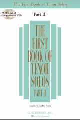 The First Book of Tenor Solos - Part II (Book/Online Audio) (First Book of Solos Part II) cover image