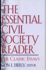 The Essential Civil Society Reader The Classic Essays cover image