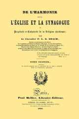 De l'harmonie entre l'Église et la Synagogue, Tome 1 (French Edition) cover image
