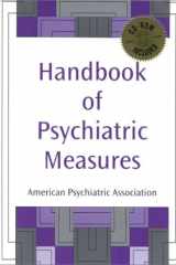 Handbook of Psychiatric Measures (Book with CD-ROM for Windows) cover image