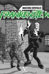 Frankenstein (Cómic) (Monstruos Universales) (Spanish Edition) cover image