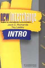 New Interchange Intro Teacher's edition English for International Communication cover image