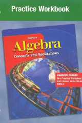 Algebra: Concepts and Applications, Practice Workbook cover image
