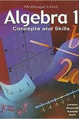 McDougal Littell Concepts & Skills Standardized Test Practice Workbook Algebra 1 cover image