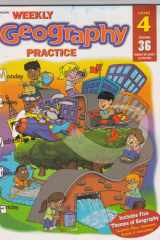 Weekly Geography Practice Grade 4 cover image