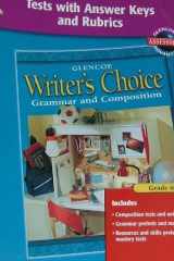 Writer's Choice Tests with Answer Key and Rubrics Grade 6 cover image