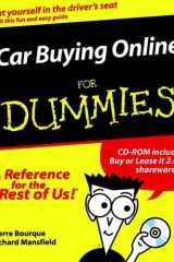 Car Buying Online For Dummies cover image