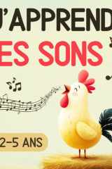 J'apprends les sons: Livre de préparation à la lecture par l'éveil des sons - Dès 2 ans (French Edition) cover image