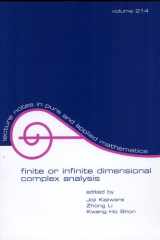 Finite or Infinite Dimensional Complex Analysis cover image