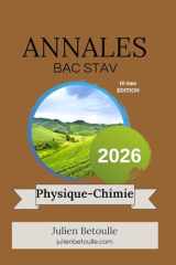 Annales bac agricole STAV Physique Chimie 2026 cover image