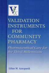Validation Instruments for Community Pharmacy Pharmaceutical Care for the Third Millennium cover image