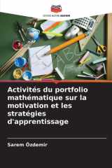 Activités du portfolio mathématique sur la motivation et les stratégies d'apprentissage (French Edition) cover image