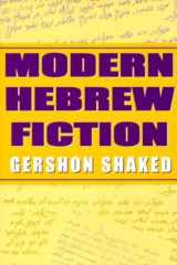 Modern Hebrew Fiction (Jewish Literature and Culture) cover image