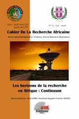 LES HORIZONS DE LA RECHERCHE EN AFRIQUE : CONTINUUM (French Edition) cover image