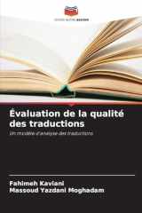 Évaluation de la qualité des traductions (French Edition) cover image