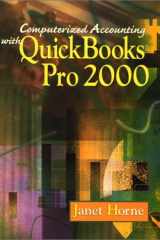 Computerized Accounting and Quickbook 2000 with CD and Student Data cover image