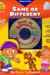 Same of Different Preschool Workbook cover image