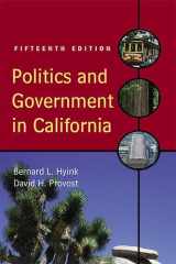 Politics and Government in California (15th Edition) cover image