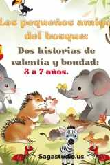 Los pequeños amigos del bosque - Dos historias de valentía y bondad: El poder de ser tú mismo cover image
