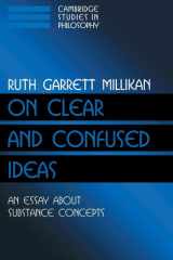 On Clear and Confused Ideas An Essay about Substance Concepts cover image