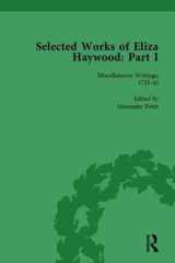 Selected Works of Eliza Haywood, Part I Vol 1 cover image