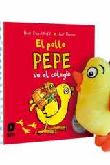 Pack El pollo Pepe va al colegio con muñeco cover image