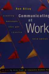 Communicating at Work Creating Messages That Get Results cover image