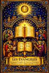 Les Quatre Evangiles En Francais trésor du christianisme : premiers livres du Nouveau Testament dans lesquels les évangélistes Matthieu, Marc, Luc, ... chacun à leur manière . (French Edition) cover image