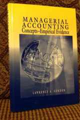 Managerial Accounting: Concepts and Empirical Evidence cover image
