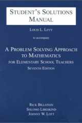 Problem Solving Approaches to Mathematics for Elementary School Teachers cover image