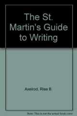 The St. Martin's Guide to Writing cover image