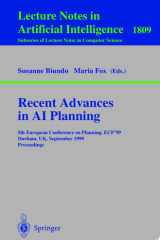 Recent Advances in AI Planning 5th European Conference on Planning, ECP'99 Durham, UK, September 8-10, 1999 Proceedings cover image