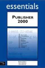 Publisher 2000 Essentials cover image