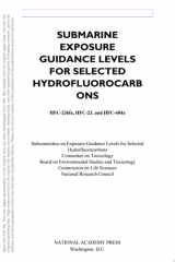 Submarine Exposure Guidance Levels for Selected Hydrofluorocarbons HFC-236fa, HFC-23,and HFC-404a cover image