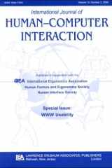 Www Usability A Special Issue of the international Journal of Human-computer Interaction cover image