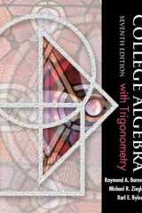 College Algebra with Trigonometry (Book & CD-ROM) cover image
