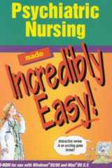 Psychiatric Nursing Made Incredibly Easy! cover image