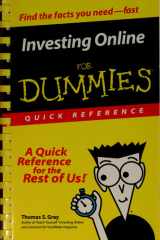 Investing Online For Dummies Quick Reference cover image