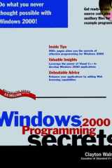 Windows? 2000 Programming Secrets? cover image