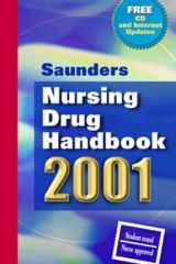 Saunders Nursing Drug Handbook 2001 cover image
