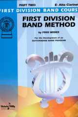 First Division Band Method, Part 2 E-Flat Alto Clarinet cover image