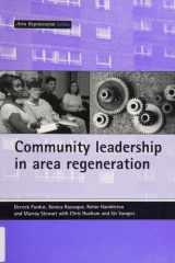 Community leadership in area regeneration (Area Regeneration series) cover image