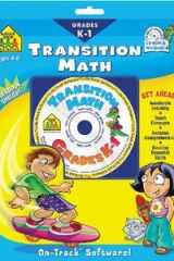 Transition Math K - 1 Workbook cover image