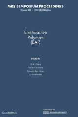 Electroactive Polymers (EAP): Volume 600 (MRS Proceedings) cover image
