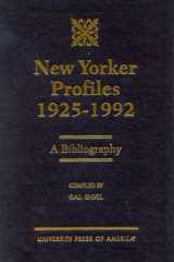 New Yorker Profiles 1925-1992: A Bibliography cover image