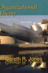Organizational Theory: Text and Cases (3rd Edition) cover image