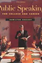 Public Speaking for College and Career cover image