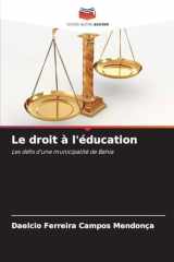 Le droit à l'éducation (French Edition) cover image